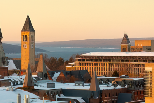 Cornell at sunrise